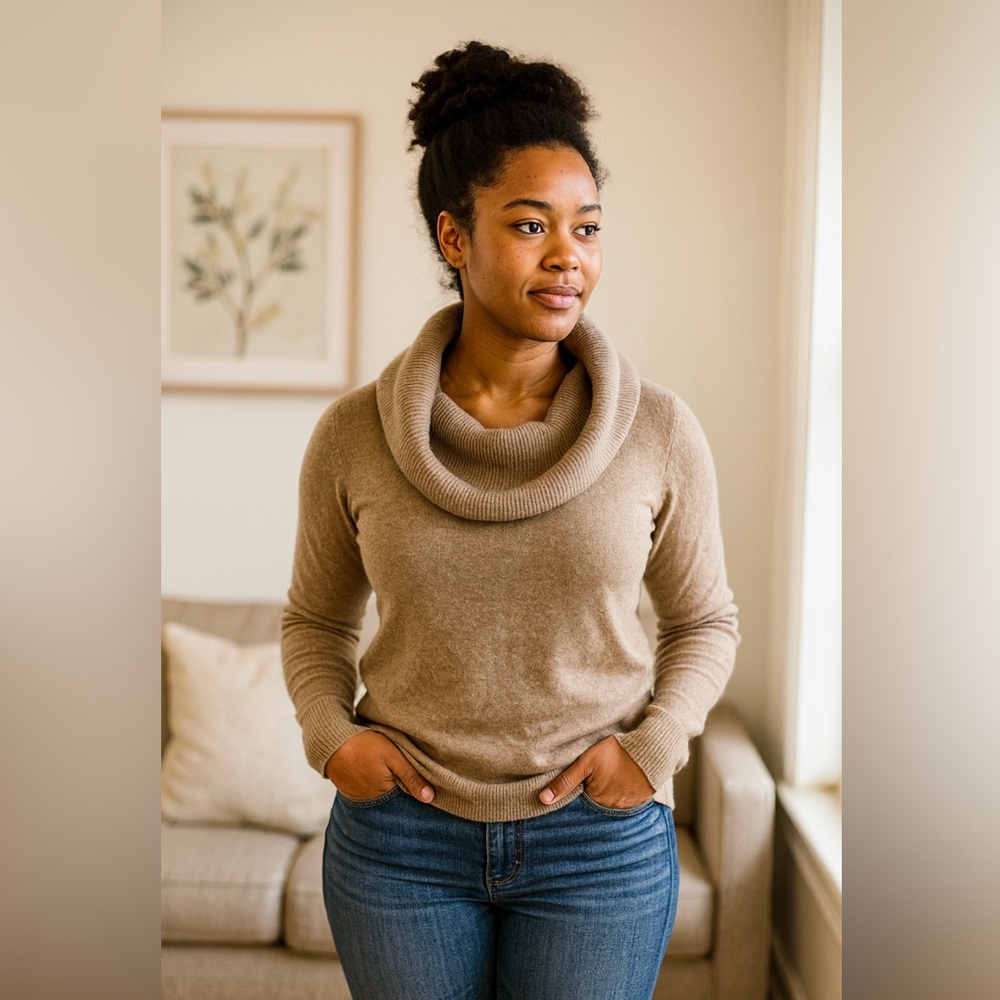 Banana Republic Wool Cowl Sweater